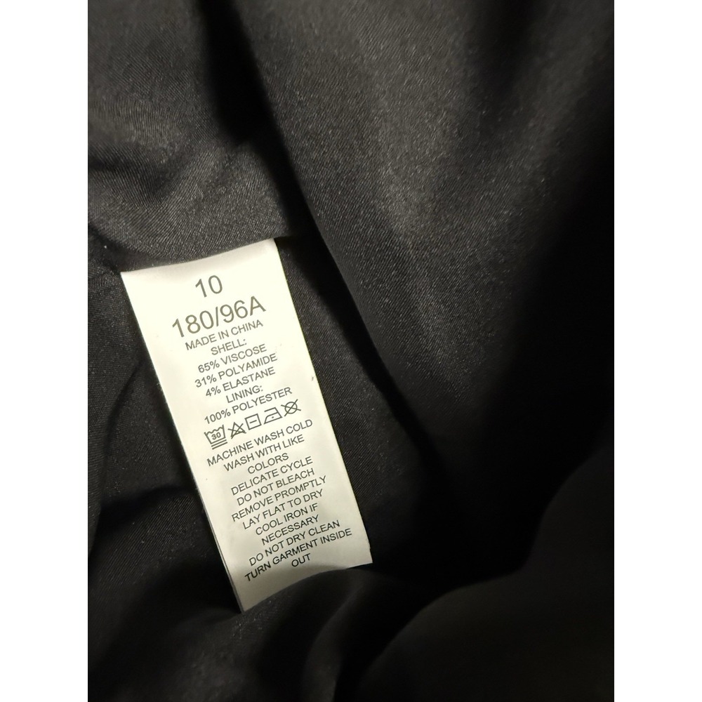 Kate Spade New York Women's Black Jewel Button Ponte Jacket. Sz 10 - Picture 7 of 11
